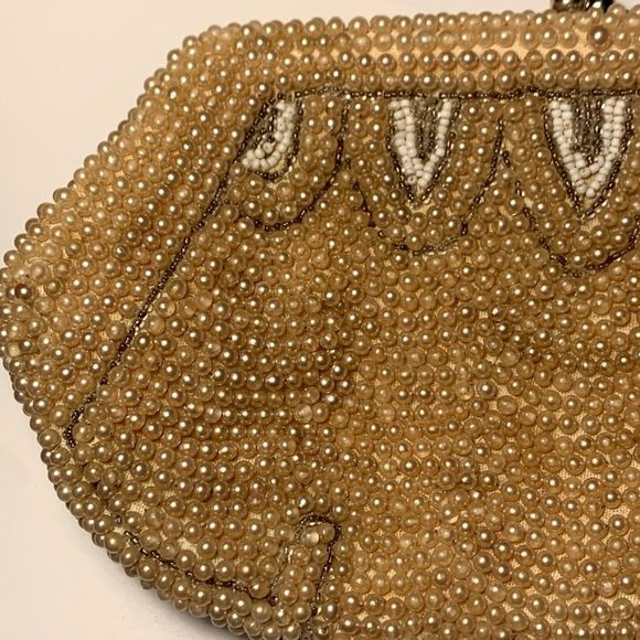 Mid Century Vintage Beaded Evening bag - Picture 6 of 14